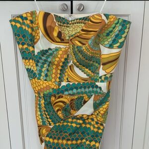 NWT! Gorgeous strapless cotton dress - Trina Turk design for Banana Republic.